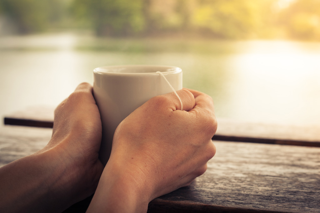 Tea by the lake